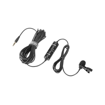Picture of Boya BY-M1S Universal Lavalier Microphone - Black