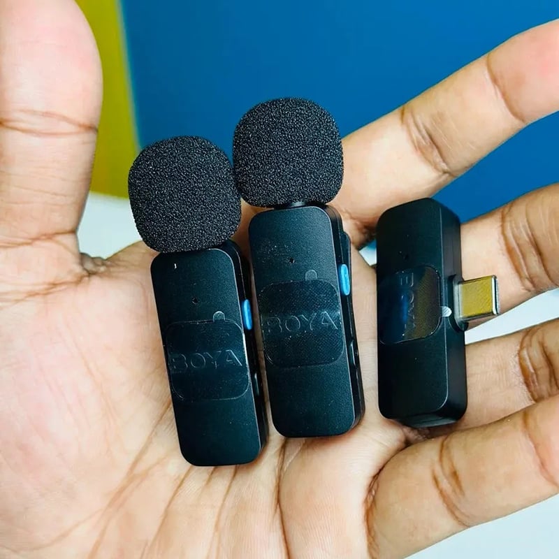 Picture of Boya BY-V20 Ultracompact 2.4GHz Wireless Microphone - Black