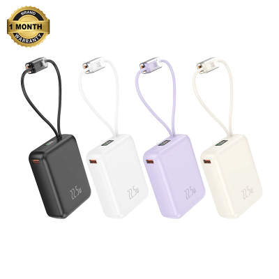 Picture of PowerCore 20 Fast Charging PowerBank – 20000mAH 22.5W with Built in Type-C and Lightening Cable for iPhone