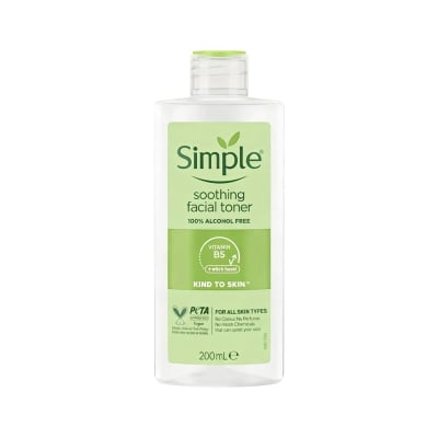 Picture of Simple Kind to Skin Soothing Facial Toner with Vitamin B5 & Witch Hazel