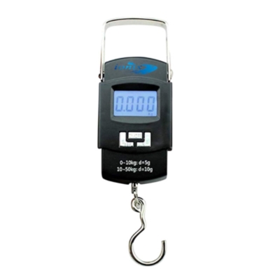 Picture of Portable Digital 50 Kg Weighing Scale with Metal Hook (Black)