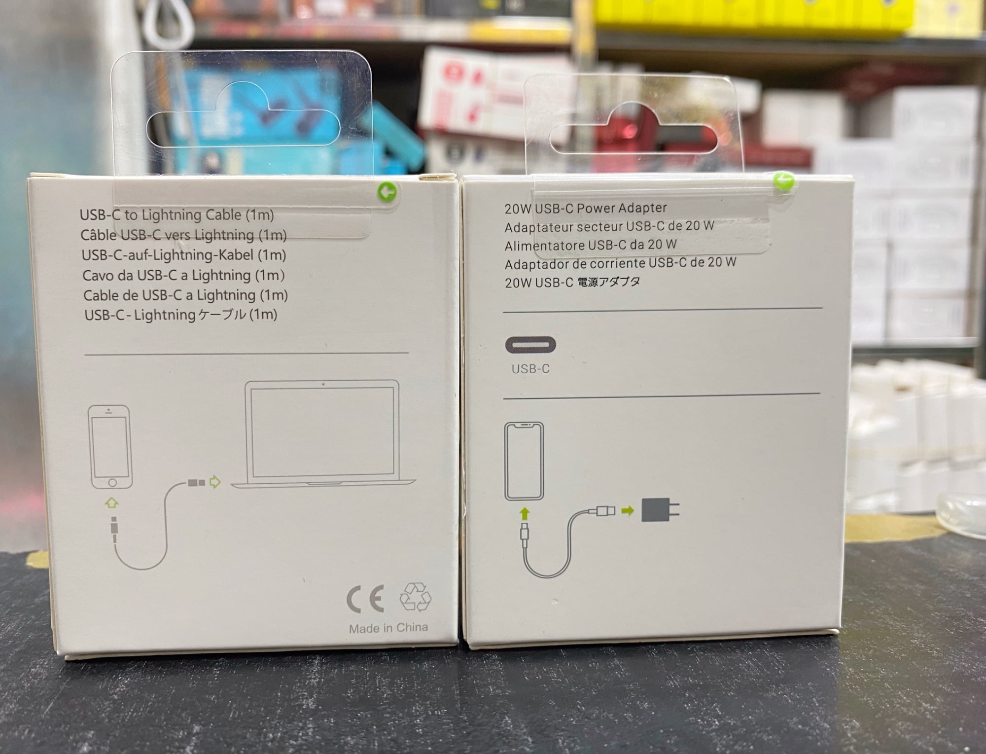 Picture of 20W USB-C Power Adapter Charger for Apple: Charge Your Apple Devices Quickly and Efficiently with This 20W USB-C Power Adapter Charger