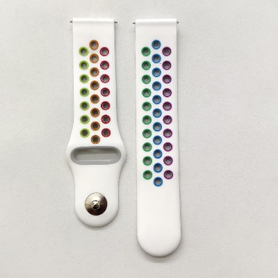 Picture of 22mm  Soft Silicone Sports Fashion Band Replacement Strap For SmartWatch