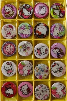 Picture of Hello Kitty Pop Socket Mobile Stand / Holder for Boys & Girls - Universal Pop Socket for Mobile Phone & Tablets & Cover