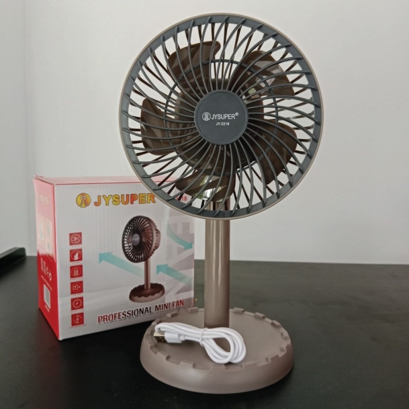 Picture of JYSUPER JY-2218 Rechargeable Table Fan 4000mAh