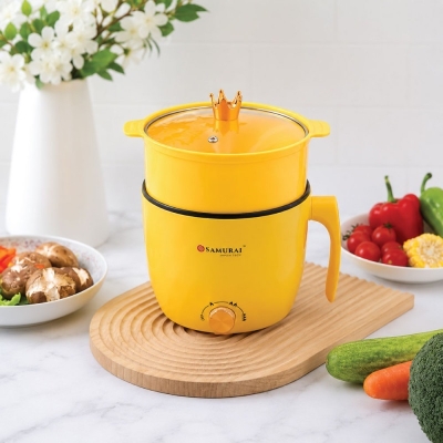 Picture of Samurai Multi-Cooker Electric Rice Pot 1.8L 600W Non-Stick-1.8L