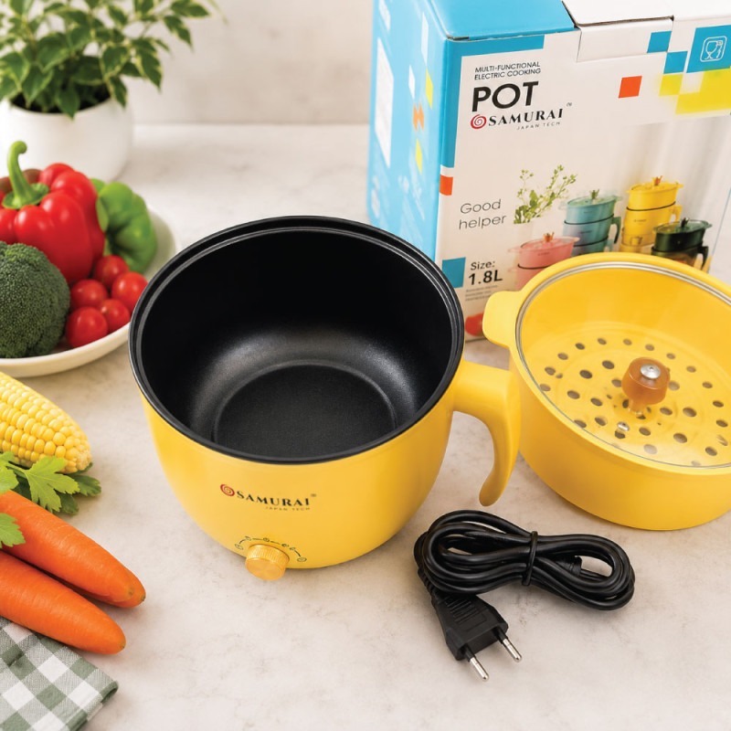 Picture of Samurai Multi-Cooker Electric Rice Pot 1.8L 600W Non-Stick-1.8L
