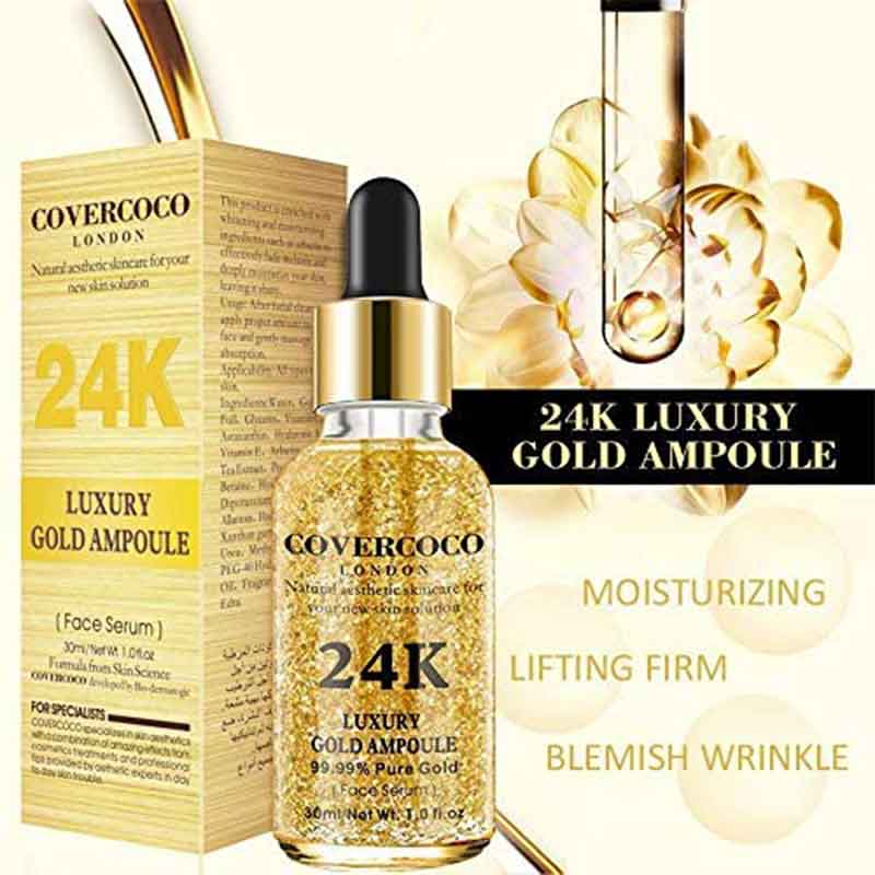 Picture of Covercoco 24k Gold Serum 30ml || California Serum