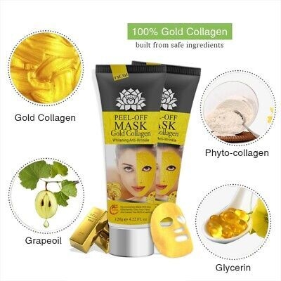 Picture of PEEL-OFF MASK (Gold Collagen) New Anti Wrinkle Facial Mask - 120g