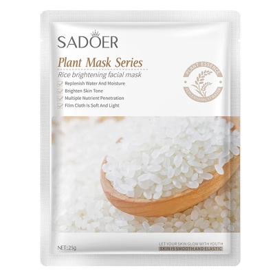 Picture of SADOER  Rice Soft Moisturizing Face Sheet Mask