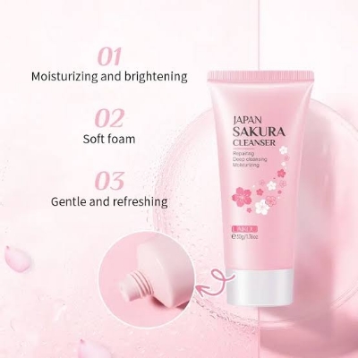 Picture of Laikou Japan Sakura Cleanser 50g