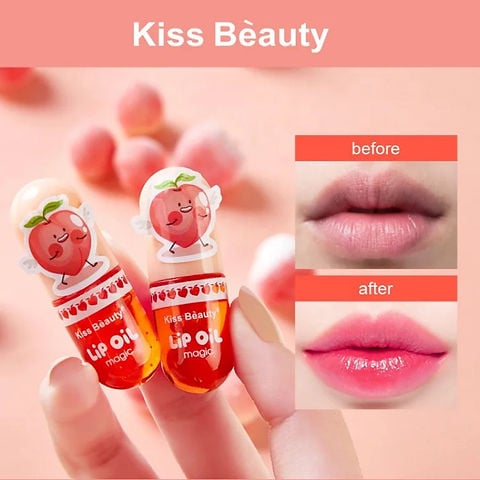 Picture of 3 pics KISS BEAUTY MAGIC LIP OIL MINI EDITION LIPGLOSS