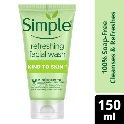 Picture of Simple Kind to Skin Refreshing Facial Wash Gel (150ml)