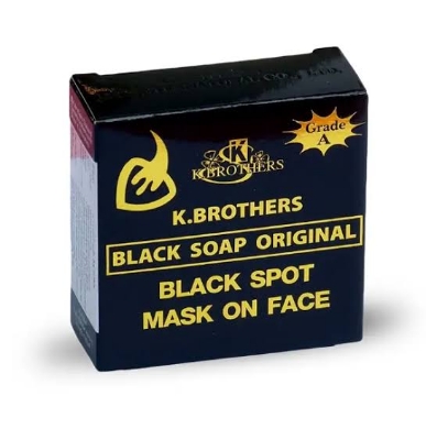 Picture of K BROTHERS BLACK ORIGINAL SOAP BLACK SPOT mask