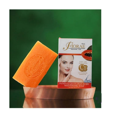 Picture of Fiorae Papaya & Gluta Plus Kojic Whitening Soap 165gm