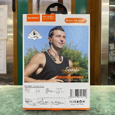 Picture of Recrsi 200h Wireless Neckband - RE-NY060 Black
