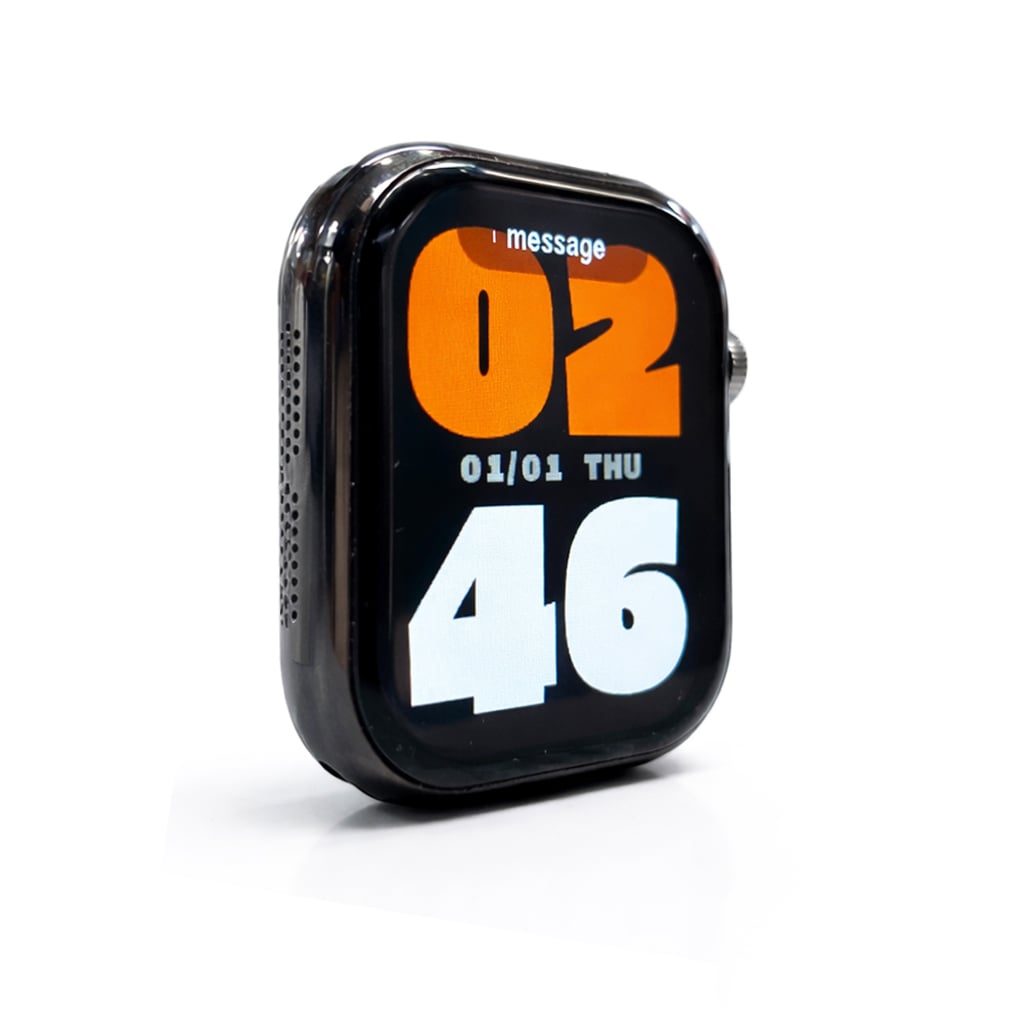 Picture of Mefit Plus ME16 Infinite Display Smartwatch - Series 10 ( 2 Strap) Black