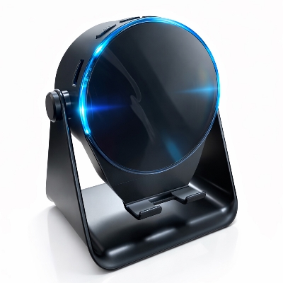 Picture of 3 in 1 Mobile Phone Sensor Speaker Stand with Power Bank Black