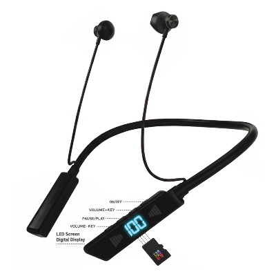 Picture of Reeoo 200h Wireless Neckband (BT Wins) Black