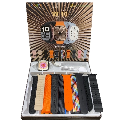 Picture of Laxasfit W10 BT Calling Smart Watch with 10 Straps 