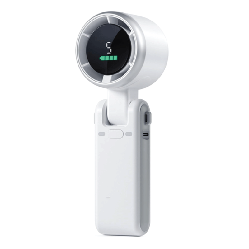 Picture of Portable Handheld Turbo Fan (5 Speed | USB Rechargeable Type C)-62x55x175mm