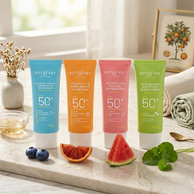 Picture of DOT & KEY Cica Calming Sunscreen SPF 50+ PA++++ 80g
