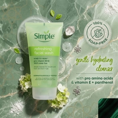 Picture of Simple Kind To Skin Refreshing Facial Gel Wash 150ml