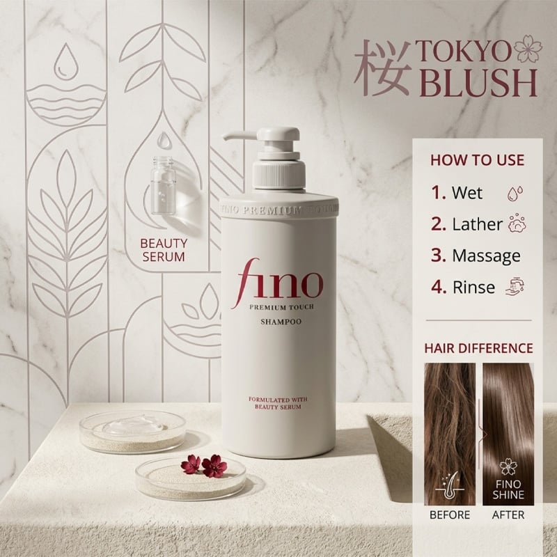 Picture of Fino Premium Touch Moist Shampoo – 550ml