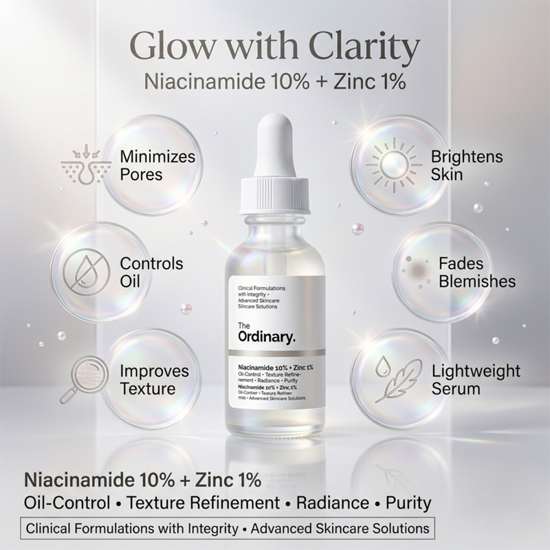 Picture of The Ordinary Niacinamide 10% Zinc 1% 30ml