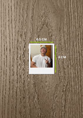 Picture of 9 Pieces (BTSV) Taehyung Square Polaroid Custom Available | Premium Print 