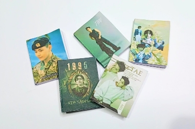 Picture of 5 piece (BTSV) Taehyung Cute Mini Notebook 5 Designs  