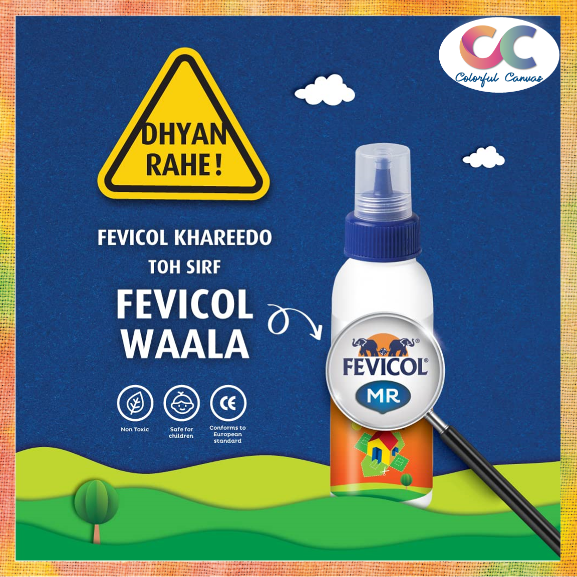 Picture of Fevicon General Purpose White Adhesive Aika Gum Glue - 22.5gm 1 pcs