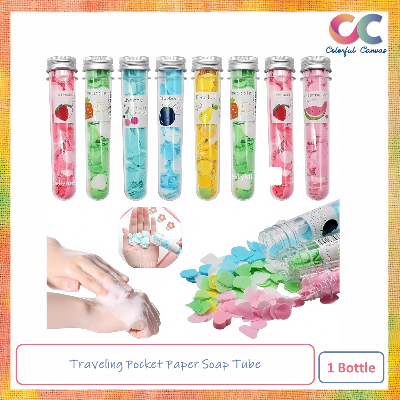 Picture of Traveling Pocket Paper Soap Tube - 1 pcs Bottle