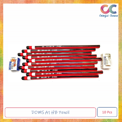 Picture of DOMS A1 HB Pencil 10 Pcs