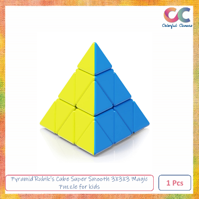 Picture of Pyramid Rubik's Cube Super Smooth 3X3X3 Magic Puzzle for kids 1 Pcs