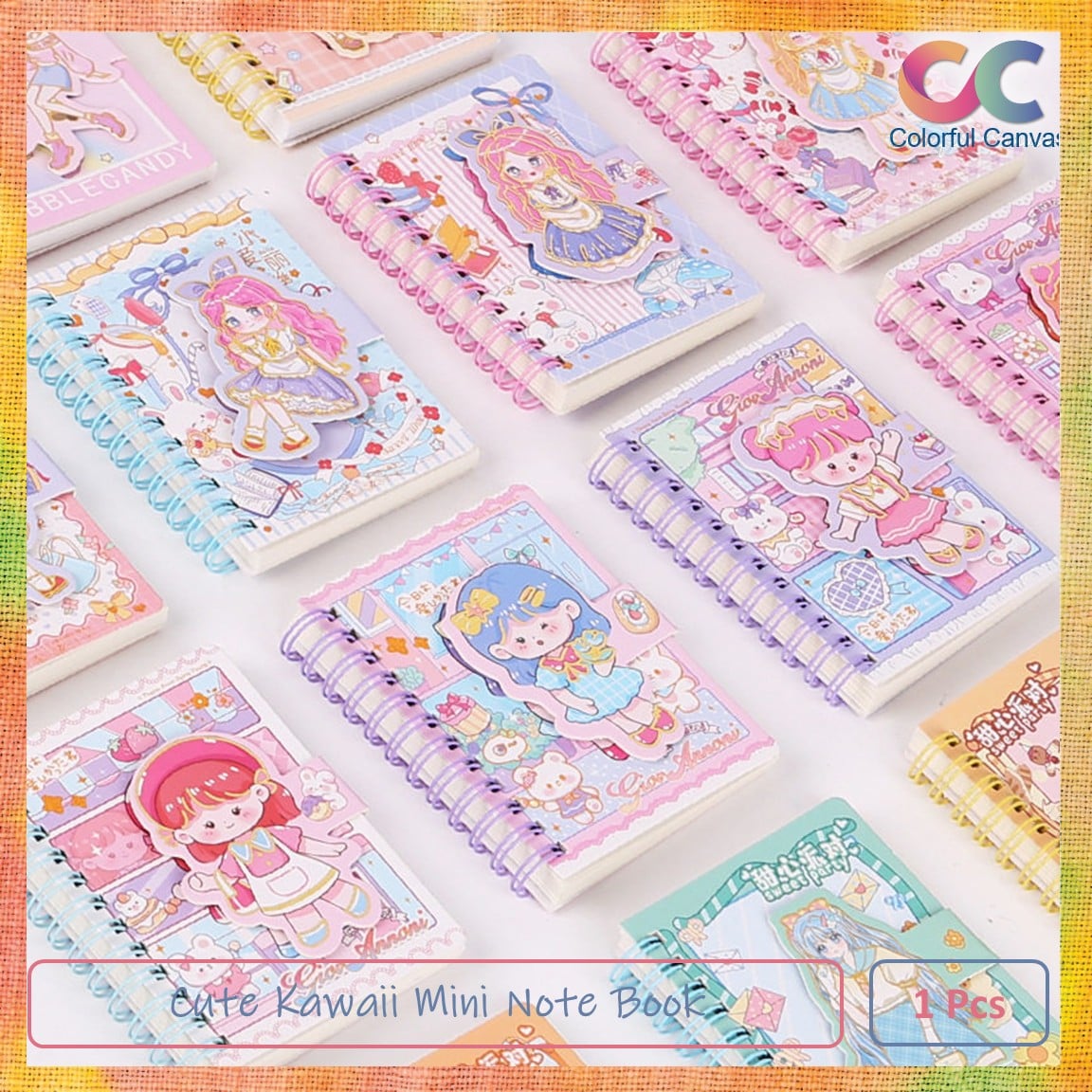 Picture of Cute Kawaii Mini Note Book 1 Pcs