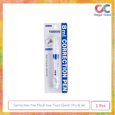 Picture of Correction Pen Fluid Non Toxic Quick Dry 8 ml  1 Pcs