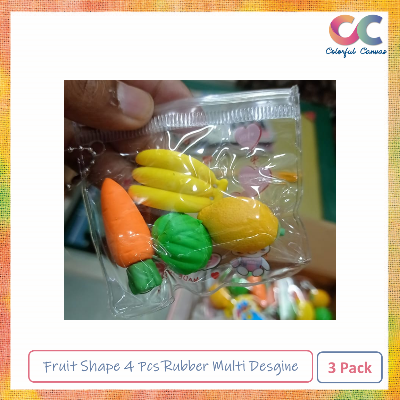 Picture of Fruit Shape 1 Pcs Rubber Multi Desgine