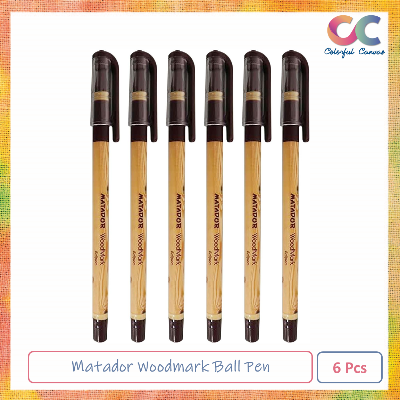 Picture of Matador Woodmark Ball Pen 6 Pcs