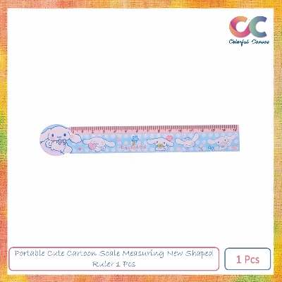 Picture of Portable Cute Cartoon Scale Measuring New Shaped Ruler 1 Pcs