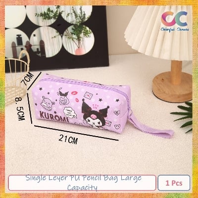 Picture of Single Layer PU Pencil Bag Large Capacity