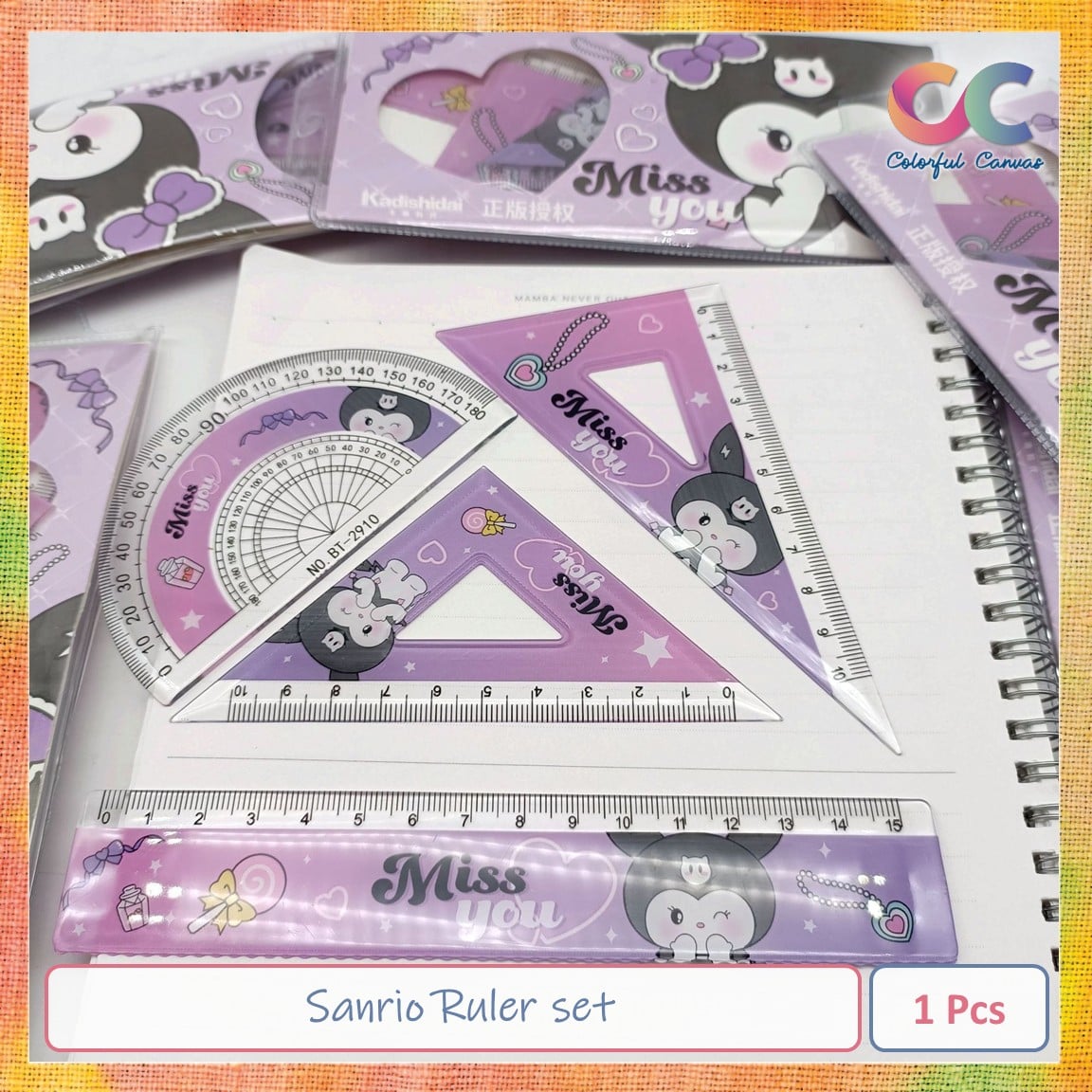 Picture of Sanrio Ruler Set
