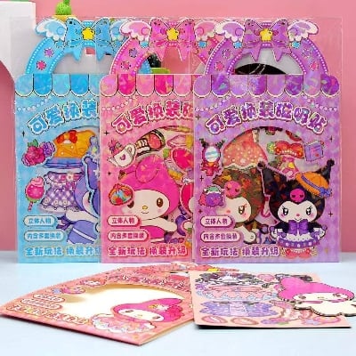 Picture of Magnetic Puzzle Dress up Stickers