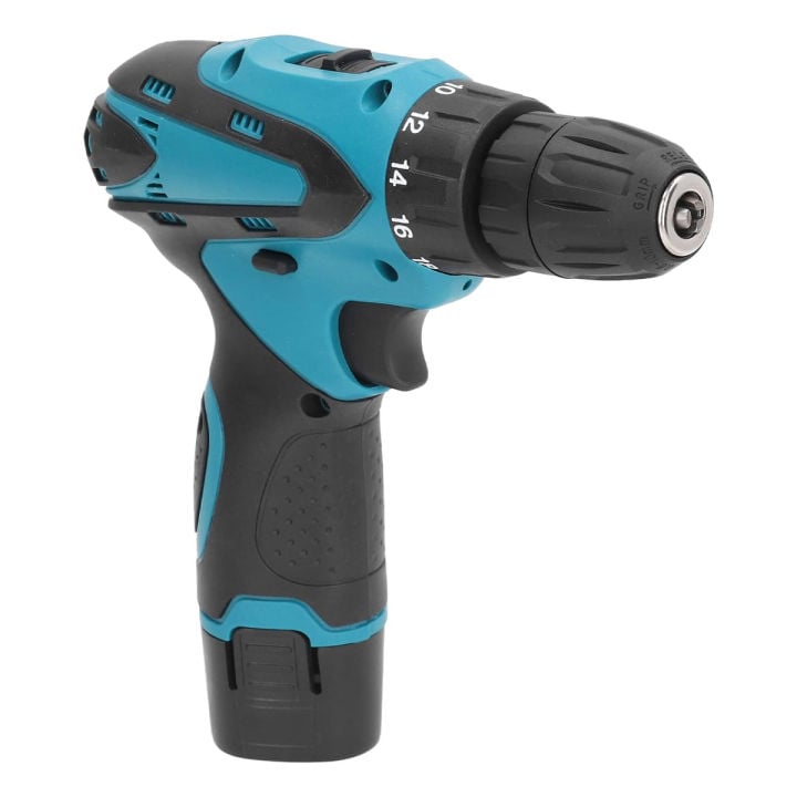 Picture of Cordless Drill Stand alone charger, 2 pcs. 12V Lithium-Ion Battery Blue 