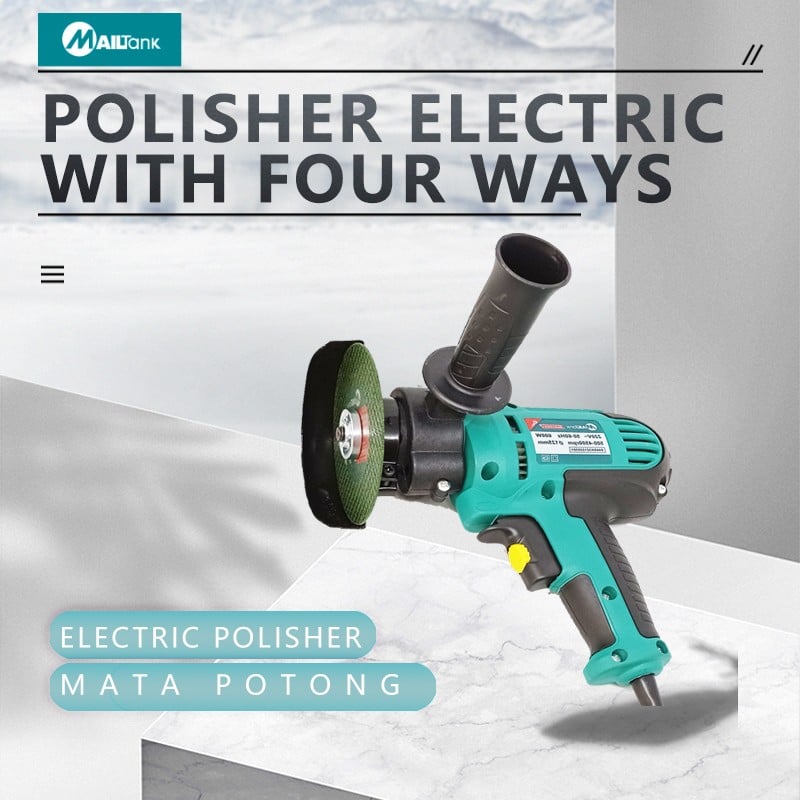 Picture of Four Ways Electric Polisher Adjustable Speed Sanding Waxing Tools Car Accessories (SH 321) Blue 