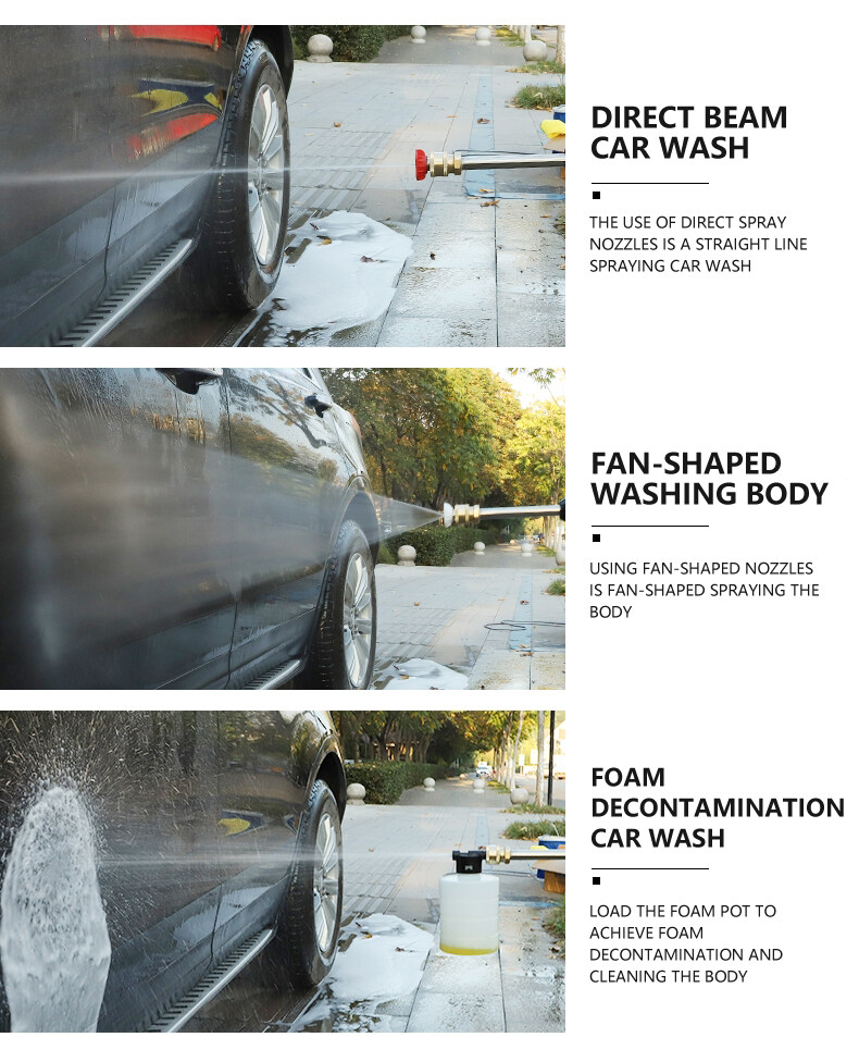 Picture of Wireless atomizer High-pressure spray gun, pressure 32bar, battery water gun, car wash  