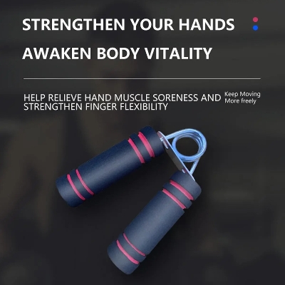 Picture of Hot Sellers Hand Gripper Arm Wrist Exerciser Fitness Grip Forearm Heavy Strength Trainer Black 