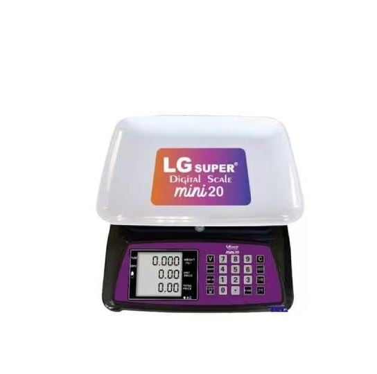 Picture of Digital Scale LG Super Suitable For Weight 1gram to Up 20 Kg Purple 