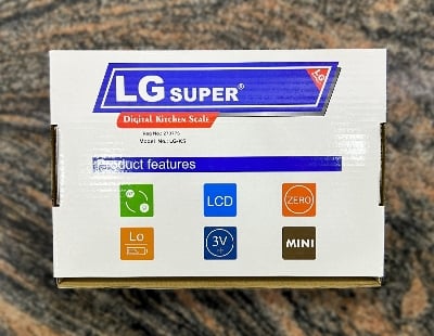 Picture of LG Super Digital Kitchen Scale LG-K5 Blue 