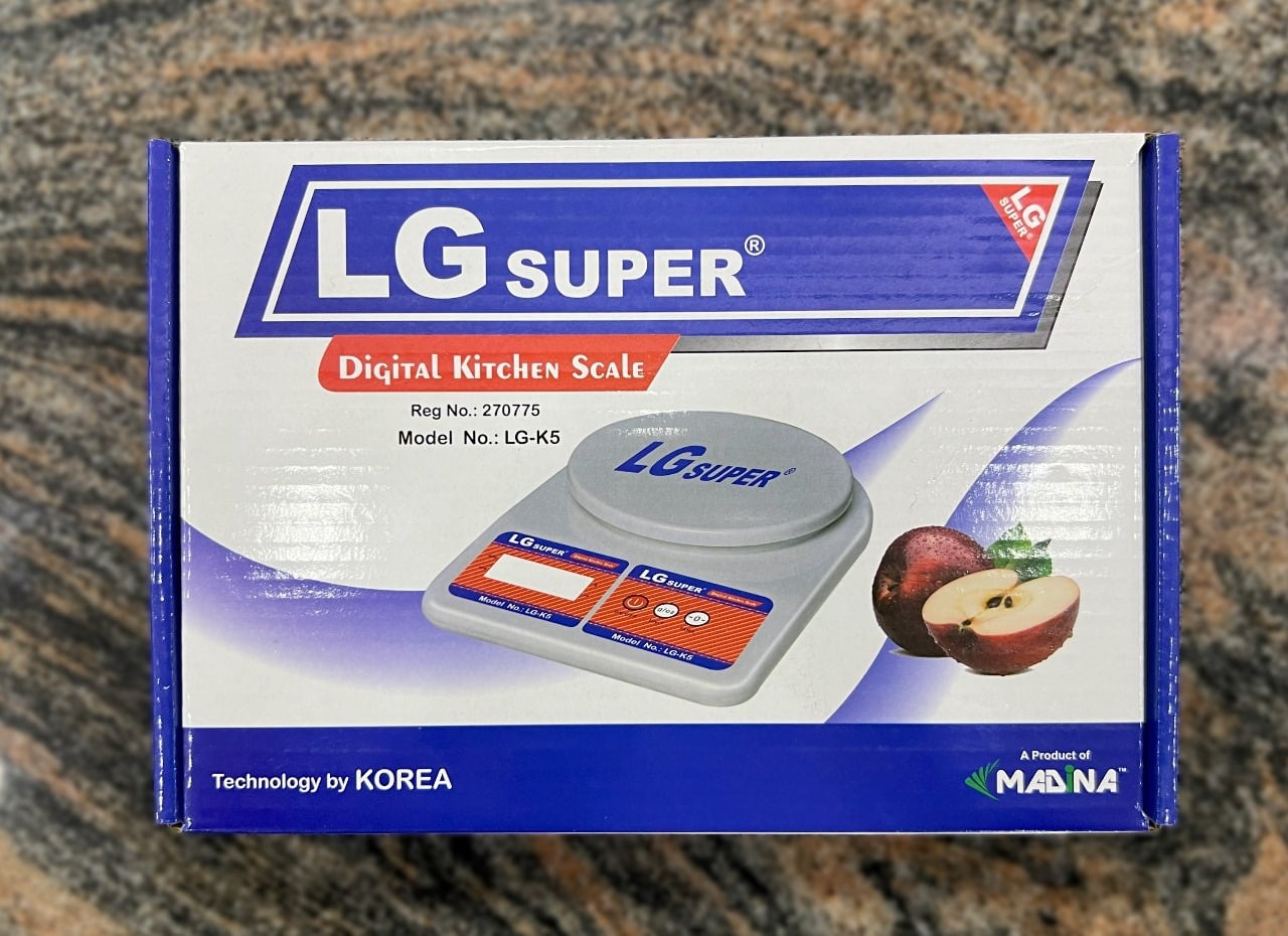 Picture of LG Super Digital Kitchen Scale LG-K5 Blue 
